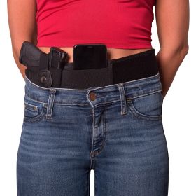 cBelly Band Holster Concealed Carry Gun Wrap Holster Elastic Waist Large Pistol
