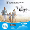 2024 New 4DRC V9 Mini Drone 3Battery RC Drone 4K HD Dual Camera WiFi FPV Foldable Quadcopter