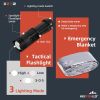c12 in 1 Emergency Survival Kit Cool Unique Fishing Hunting Anniversary Birthday Gifts for Him