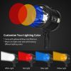 e30000LM Rechargeable LED Searchlight IPX6 Waterproof Portable Handheld Spotlight
