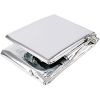 sWindproof Emergency Thermal Blanket; Waterproof Survive First Aid Kit For Outdoor Camping Hiking; 130*210